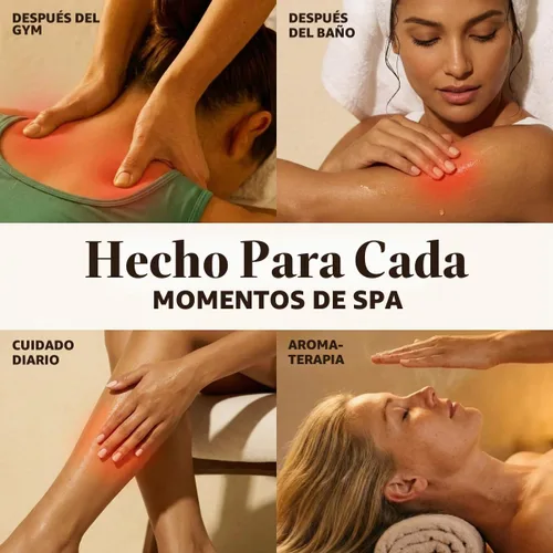 Vista 6 de Gya Labs - Aceite de masaje calmante de lavanda y manzanilla para terapia