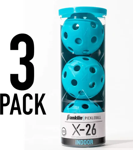 Vista 11 de Franklin Sports X-26 - Pelotas de pickleball para interiores - 3 unidades, 12 unidades y 100 unidades al por mayor - Pelotas de pickleball aprobadas