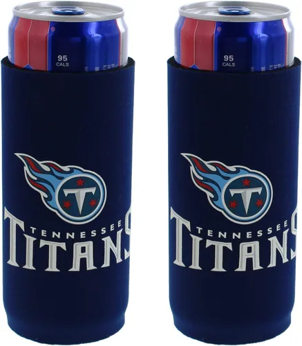Vista 37 de Paquete de 2 soportes para latas de fútbol de 12 onzas, delgado y delgado, aislador de bebidas Huggie Cooler Coozies (Arizona (cardenales))