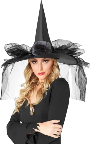 Vista 4 de Forum Novelties Witch Deluxe Hat