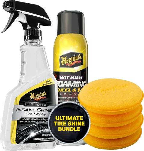 Vista 11 de Meguiar's Ultimate Insane Shine - Aerosol para neumáticos, 16 onzas