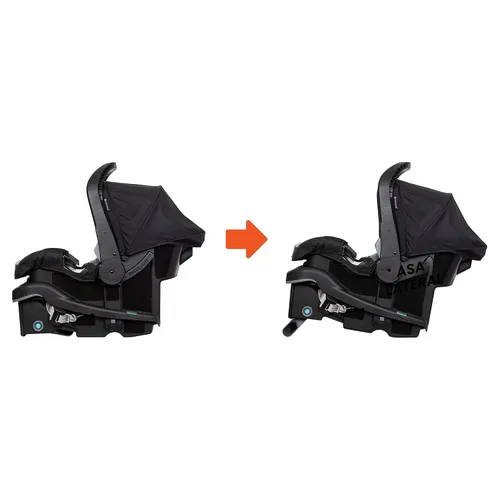Vista 4 de Baby Trend EZ-Lift Plus Asiento de auto para bebé, Negro Dash