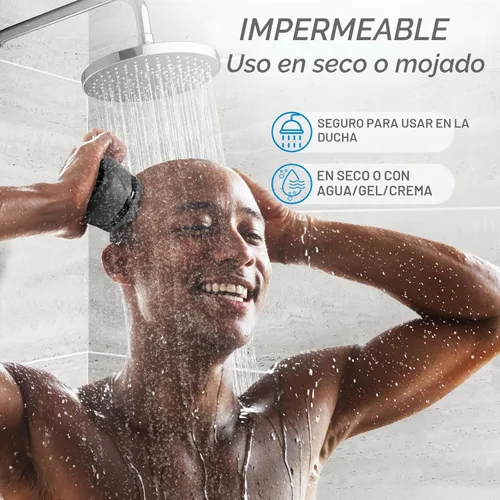 Vista 4 de HUMMINGBIRD MK3 Stealth Edition - Maquinilla de afeitar eléctrica sin nick para hombres, inalámbrica USB C recargable, afeitado impermeable