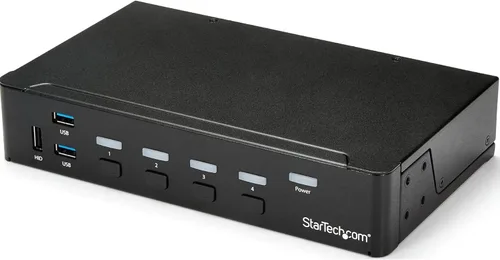 Vista 5 de StarTech.com interruptor de 2 puertos, Negro