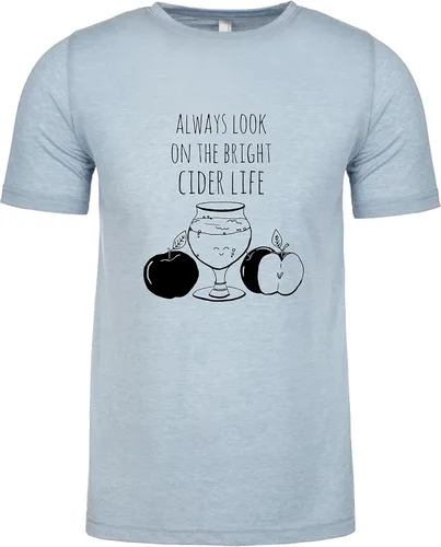 Vista 8 de Moonlight Makers Graphic Men's Tee, Funny T Shirt, Shirts with Drinks Sayings, Heather Gray or Indigo