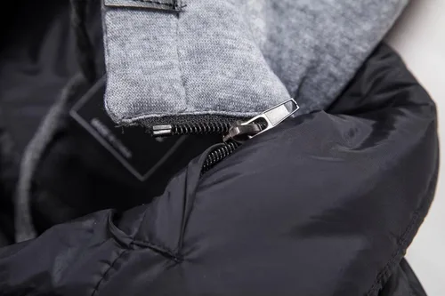 Vista 8 de VtuAOL Chaleco acolchado para hombre, chaleco acolchado con capucha para exteriores, chaleco grueso softshell para viajes, senderismo