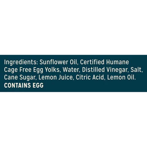 Vista 3 de Sir Kensington's Mayonesa Clásica Sin Gluten, Proyecto No-OGM Verificado, Huevos de Gallinas Criadas Humanamente Certificadas de Corral, Estable