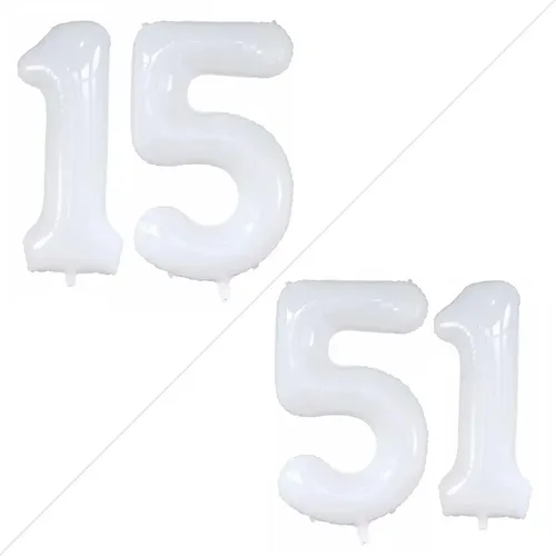 Vista 7 de Goer, conjunto de globos de papel aluminio para decoraciones de cumpleaños, globos de las letras de feliz cumpleaños y de números Oro