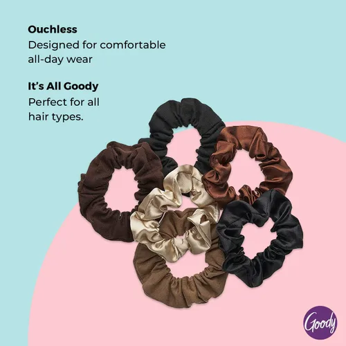 Vista 3 de Artículos básicos de Goody para el peinado del cabello: bandas para el cabello sin dolor, Starry Night