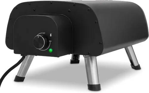 Vista 13 de Newair Horno eléctrico portátil de pizza de 12 pulgadas Máquina de pizza de encimera de 900 °F para uso en interiores y exteriores Elementos