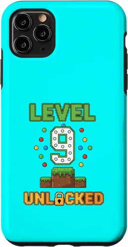 Vista 13 de Birthday Level 9 Unlocked 9th Birthday Gamer Level Up Birthd Case for iPhone 16