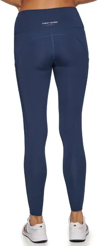Vista 4 de Tommy Hilfiger Leggings de entrenamiento de alto rendimiento para mujer
