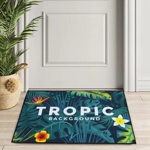 Vista 7 de Helthep Alfombra de cocina, alfombra multifuncional para interiores y exteriores, antideslizante, lavable, absorbente de agua, esencial