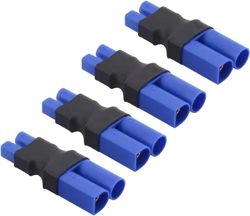 Vista 7 de Adaptador de conector hembra macho EC3 a EC5 para conectores de batería RC Lipo