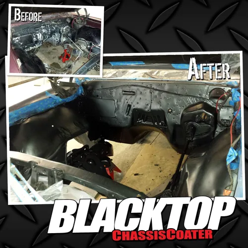 Vista 2 de KBS Coatings 8402 OEM Negro Satinado BlackTop Pintura para Chasis - 1 Cuarto
