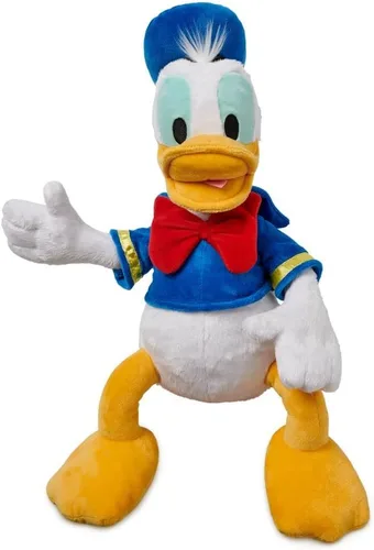 Vista 32 de Disney Store Juguete oficial de ángel mediano suave para niños, personaje de peluche con textura mullida y detalles bordados, orejas flexibles