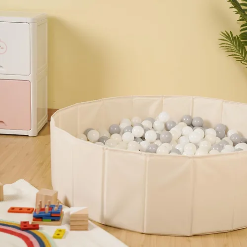 Vista 9 de Pozo de pelotas para perros, gatos, niños, tienda de campaña plegable para juegos, corralito de juegos con bolsa de almacenamiento, sorpresa
