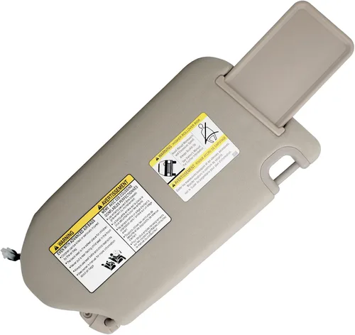 Vista 6 de NHILES Visera Solar Izquierda del Conductor con Lámpara y Espejo para Nissan Pathfinder 2013-2020 2014-2020 Infiniti QX60 y 2013 Infiniti JX35, OEM