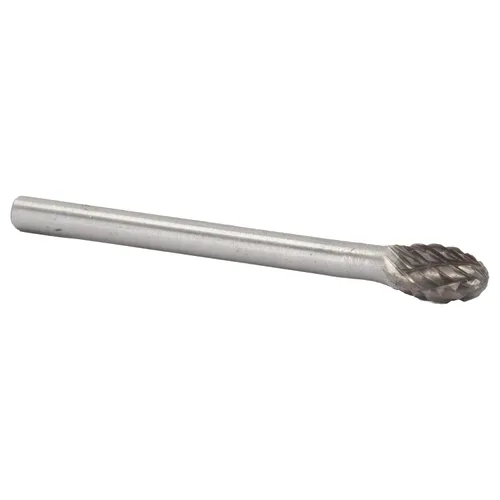 Vista 36 de Drill America SA-1 Rebaba de carburo/lima giratoria cilíndrica de doble corte para amoladora de troquel de 1/4" de diámetro x 5/8" de longitud