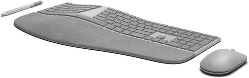 Vista 2 de Microsoft, teclado con superficie ergonómica