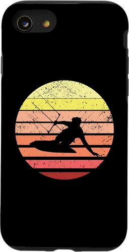 Vista 13 de iPhone 14 Plus Kiteboarding Vintage Kitesurf Kite Surfer Retro Kitesurfing Case
