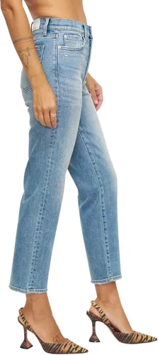 Vista 2 de Pistola Jeans clásicos de tiro alto Charlie para mujer