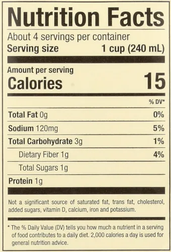 Vista 4 de Pacific Foods - Caldo de verduras orgánico bajo en sodio, 32 onzas
