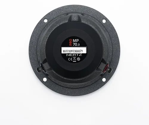 Vista 4 de HERTZ Mille Pro Serie MP-703 Par de altavoces de rango medio de 3 pulg. (70 mm) con imanes de neodimio + rejillas