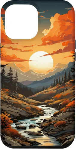 Vista 26 de Great Smoky Mountains - Mountain Scene Mountain Theme Nature Case for iPhone 17