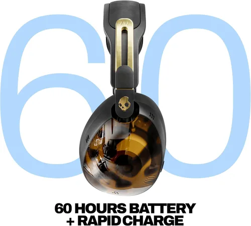 Vista 3 de Skullcandy Aviator 900 ANC - Auriculares inalámbricos con cancelación de ruido, Bluetooth, sobre la oreja, audio espacial THX con seguimiento
