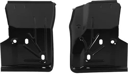 Vista 4 de KUAFU Sartenes delanteros compatibles con Jeep TJ Wrangler 1997-2006 de 2 puertas, color negro, lado del conductor y lado del pasajero, izquierda