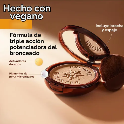 Vista 4 de Polvos bronceadores Bronce Booster de Physicians Formula, potenciadores del brillo de 0.3 onzas