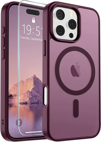 Vista 100 de SUPFINE Funda magnética para iPhone SE 2022 (3ª)/2020 (2ª), iPhone 8 (compatible con MagSafe) (protección contra caídas de grado militar), funda