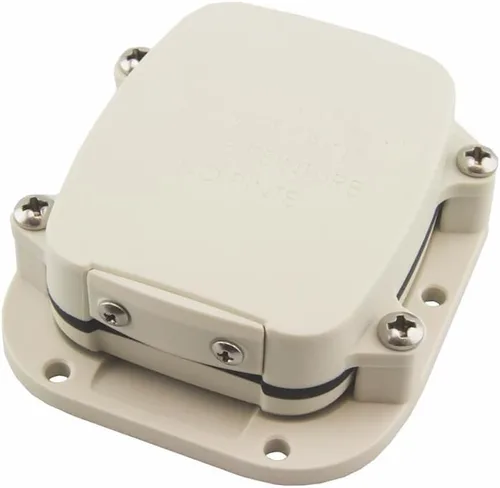Vista 2 de Siren Marine Antena satelital offshore SirenSat con cable de alimentación de 6.6 ft
