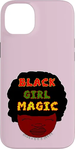 Vista 15 de Funda mágica para iPhone 12 mini niña negra