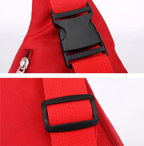 Vista 5 de Waist Bag, Sports Casual Shopping Bag,Shoulder Bag,4 pockets