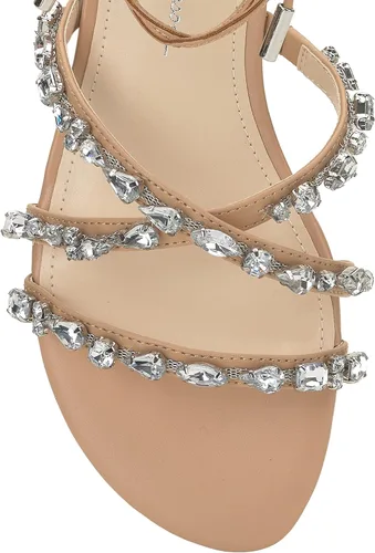 Vista 5 de Jessica Simpson Women's Rabenie Lace Up Sandal Flat