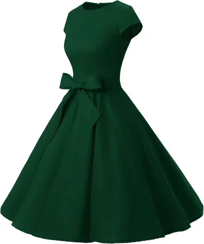 Vista 57 de Dressystar - Vestidos clásicos de fiesta con mangas casquillo, estilo Rockabilly y retro de la década de 1950