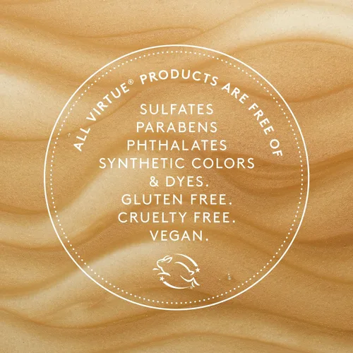 Vista 2 de VIRTUE Flourish Champú sin sulfato para cabello fino, Producto para el crecimiento y volumen del cabello, Desintoxica y repara, Seguro