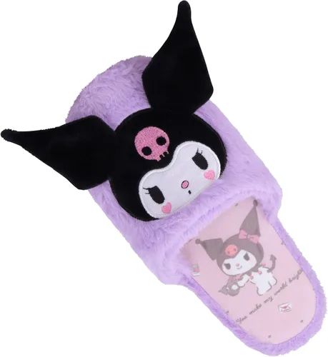 Vista 3 de Roffatide Anime Slippers Plush Slippers Furry Indoor Slide Slipper Bedroom Shoes House floor Slipper for Women girls