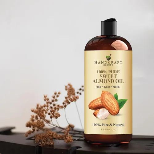 Vista 7 de Handcraft Blends - Aceite de almendras dulces, 16 onzas líquidas