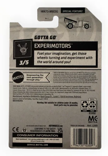 Vista 2 de Hot Wheels Gotta Go, Experimotors 3/5 [naranja/blanco] 48/250