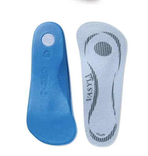 Vista 4 de Vasyli Plantillas delgadas extendidas personalizadas, XS, ideales para zapatos de mujer, aumento metatarsiano integrado, plantilla moldeada por calor