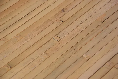 Vista 3 de Paneles de bambú natural – Paneles de revestimiento de pared flexibles para decoración de sala de estar, azulejos de techo y cocinas al aire libre