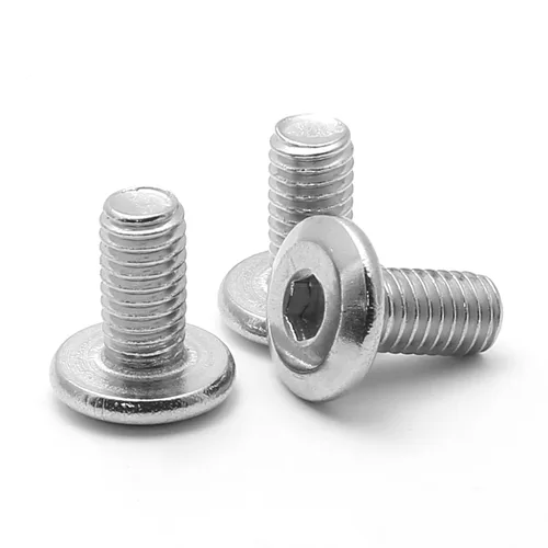 Vista 3 de Biaungdo 30 tornillos de cabeza plana de acero inoxidable M6x12mm Tornillos de cabeza plana Tornillos Conector avellanado