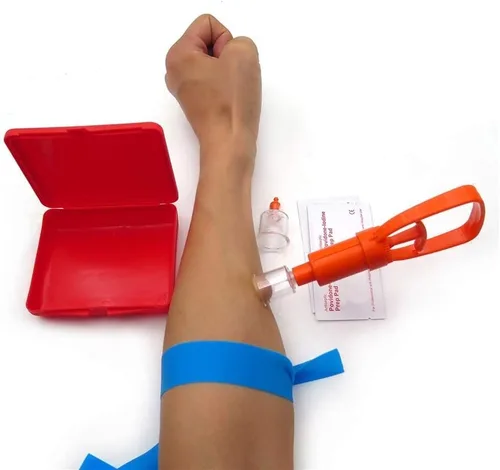 Vista 9 de SMT- SERPIENTE BITE KIT CAMPING EMERGENCIA SUPERVIVENCIA PRIMEROS AUXILIOS VENOM STING EXTRACTOR