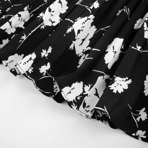 Vista 114 de GRACE KARIN - Falda plisada de gasa para mujer, con cintura alta y elástica, vuelo, corte acampanado y longitud por debajo de la rodilla