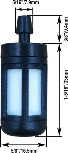Vista 4 de Kit de bujías de filtro de combustible para motosierra Stihl 009 010 011 015 017 018 021 023 025 026 028 MS180 MS210 MS250 MS260