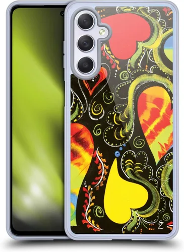 Vista 10 de Head Case Designs Officially Licensed Suzan Lind Carnival Colours & Patterns Gel Case [Military Grade Protection] Compatible with Samsung Galaxy M54
