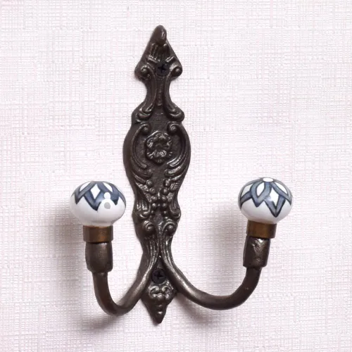 Vista 33 de Indian Shelf Ganchos de pared para colgar abrigos, ganchos de pared bohemios negros Perchero de pared Ganchos para colgar toallas Ganchos